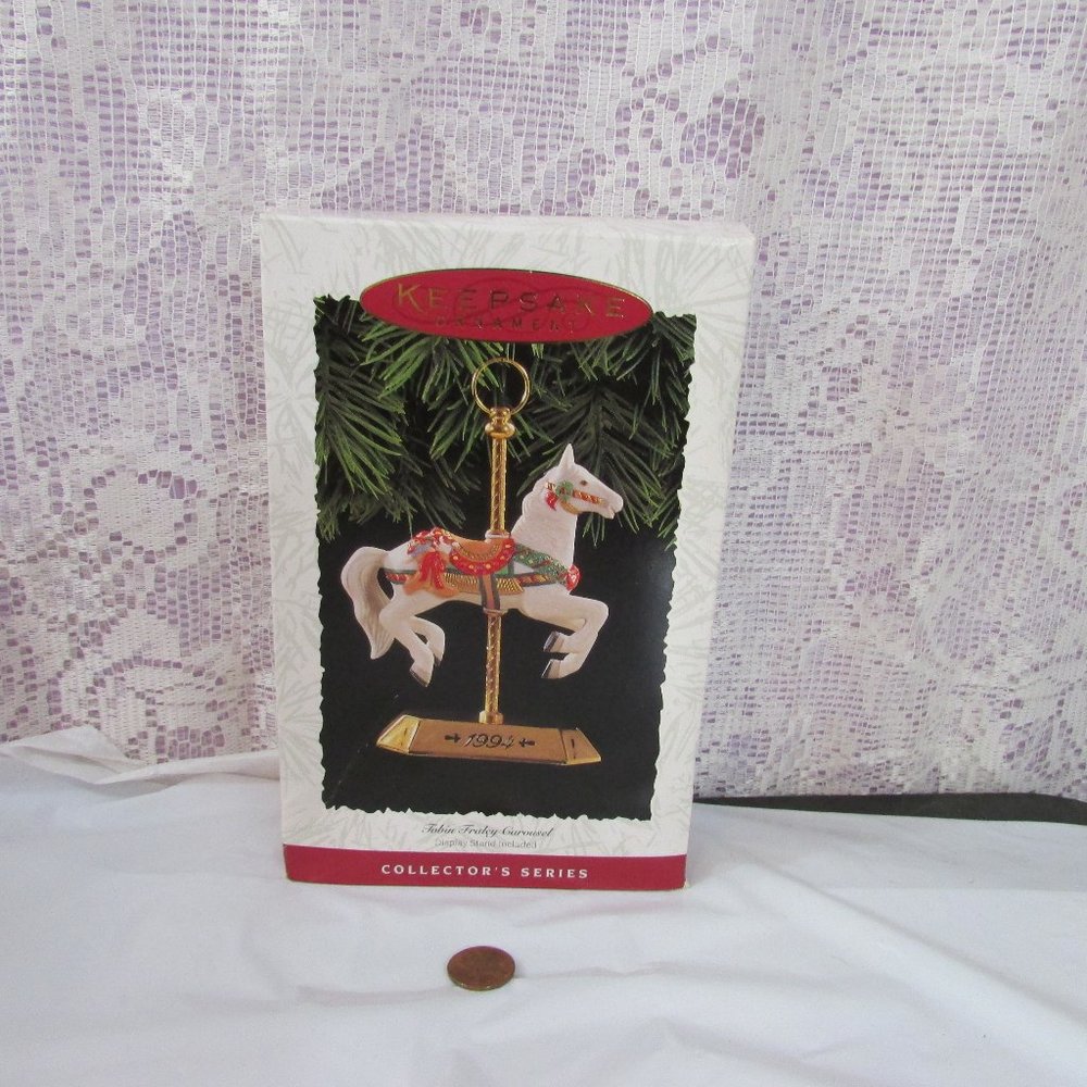 Hallmark Tobin Fraley Carousel Horse Collector's Series Ornament